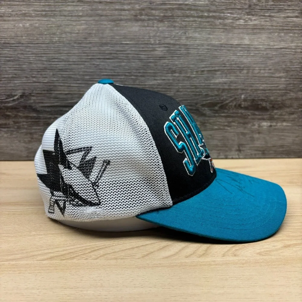 San Jose Sharks Hat Snapback NHL Autographed Paul Martin Old Time Hockey
